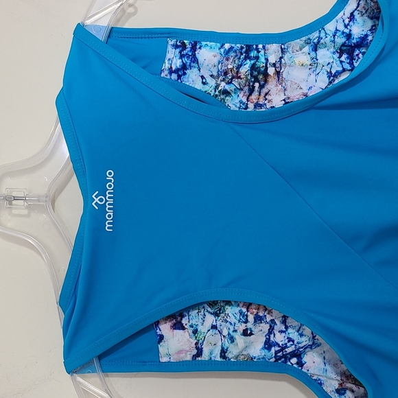 Mammojo Emily Nursing Racer Top Light Blue Size XL - Picture 6 of 8